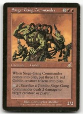Siege-Gang Commander #103 (HP) Scourge SCG Magic MTG