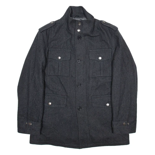 MICHAEL KORS Cappotto Uomo Chore Grigio Lana L