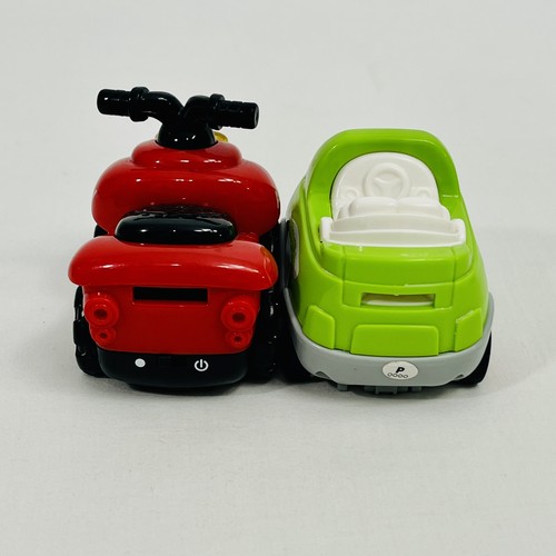 VTech Go Go Smart Wheels Lot of 5 Helicopter ATV Police Fire Convertible Tested - Picture 7 of 14
