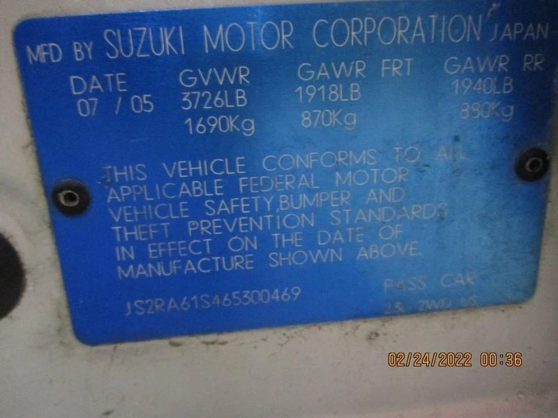 Automatic Transmission FWD Fits 06-07 AERIO 528213 - Imagem 3 de 4