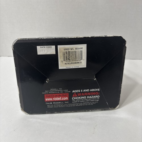 Casco Denver Broncos Mini Speed Football ECLIPSE NFL nuovo - Foto 8 di 10