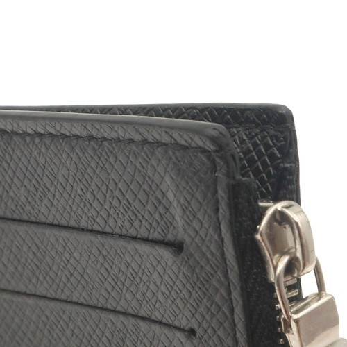 Louis Vuitton Monogram Eclipse Canvas Taiga Leather Coin Card Holder M30271 - Picture 7 of 10