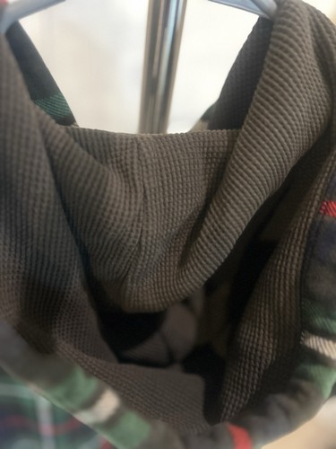 Polo Ralph Lauren Hombre Grande Tartán Acolchado Chaqueta Térmica Con Capucha Cremallera Completa - Imagen 5 de 8