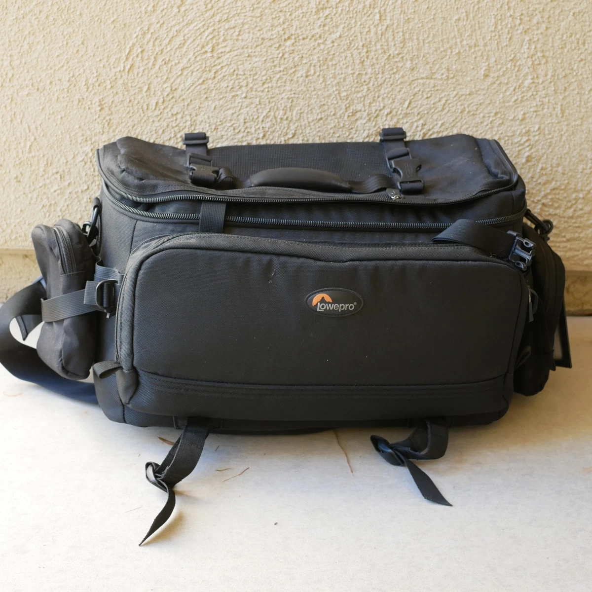 Sac Photo Vintage Lowepro Années 70 - Gris/bleu, Pour SLR 35mm, Topload
