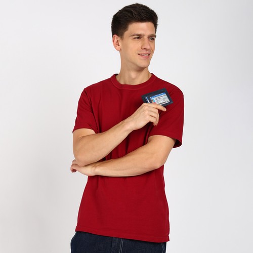 Leatherboss Genuine Leather Card Case with Clear ID Slot for Men & Women - Picture 36 of 63