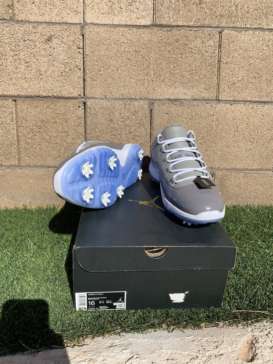 Jordan Air Jordan 11 Low ゴルフシューズ Size 16 - Air Jordan 11 Golf Low Cool Grey for sale online | eBay