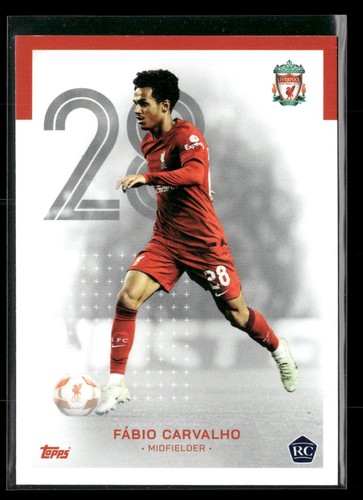 2022-23 Topps Liverpool Team Set #8 Fabio Carvalho - Picture 1 of 2