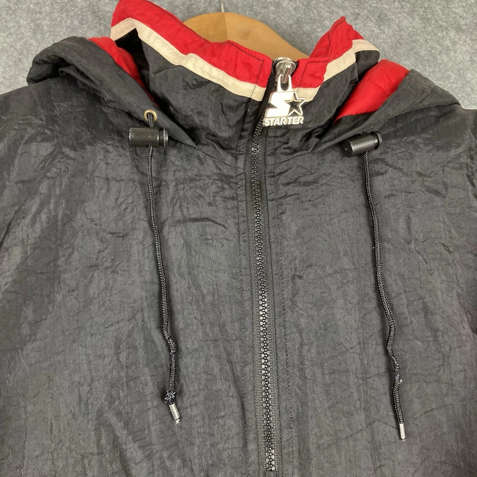 Chaqueta acolchada New Jersey Devils NHL Starter para hombre talla XL pulóver de colección años 90 Foto 2 de 4