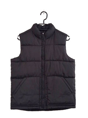 Old Navy Outdoor Weste Unisex Kinder 10 bis 12 Jahren schwarz