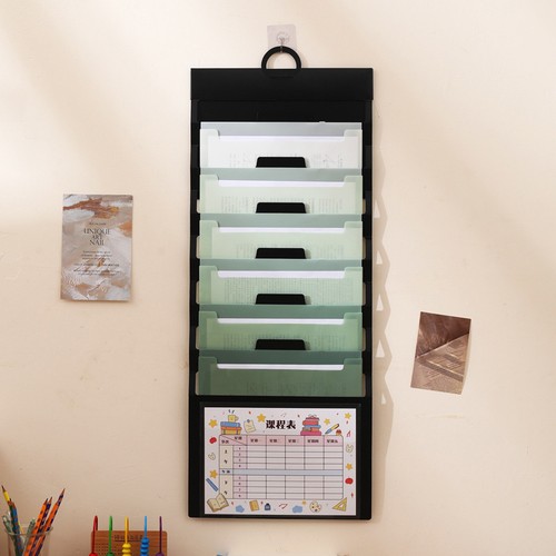Expandable Document Folder with Handle Pocket Bag Hanging Wall File Organizers - Picture 13 of 20