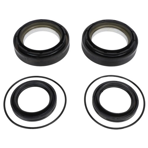 6PCS Front Axle Vaccum Knuckle Seal Kit Steel Rubber Great Sealing 50491 For - Picture 5 of 24