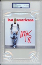 SIGNED Machine Gun Kelly Americana CD Cover Photo Card PSA DNA COA Autographed