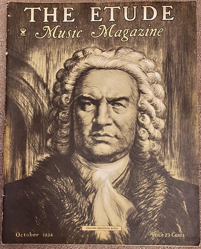 1934 THE ETUDE Music Magazines - All 12 Issues featuring Mozart Bach Schumann ++ - Foto 11 di 13