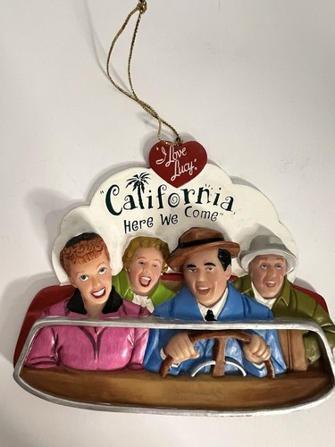 I Love Lucy California Here We Come! Christbaumschmuck