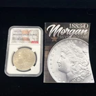 1883-O Morgan Silver Dollar $1 - NGC BU / .9 / w/Redbook Info Sheet -No Reserve!