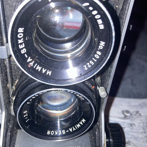 Vintage Mamiya C33 Pro TLR 6x6 Film Camera Sekor 80mm- f/2.8Lens From JAPAN - Picture 2 of 10
