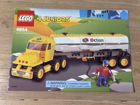 Lego City Junior 4654 Tanker Truck 4 Juniors complete vintage Octan Truck