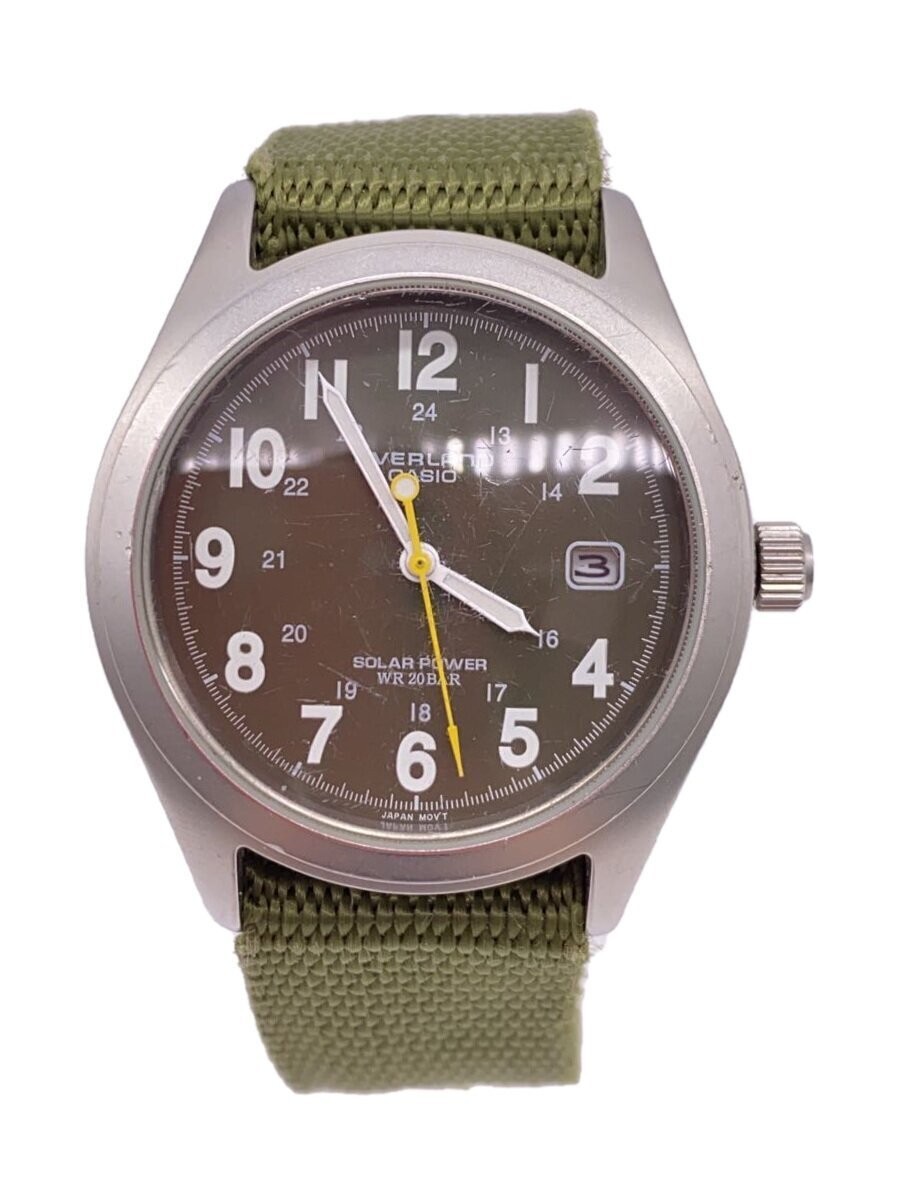 Casio Overland Solar Watch OV100 Khaki 20 Bar Waterproof Analog