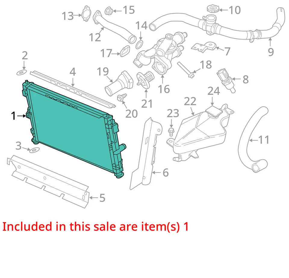 Radiator Classic Style Vertical Rear Door Handle Fits 07-17 COMPASS 860194 Foto 2 de 4