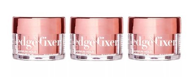 Lot 3  KISS Edge Fixer  Glued Max Hold Sweet Peach 1.01 Fl. Oz.