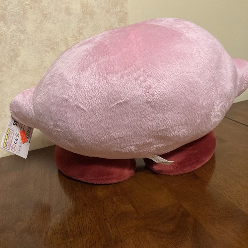 Kirby Squeak Squad rosa Plüschtier Stofftier Spielzeug 2008 Mario Party mit Etikett 9”x14” - Bild 4 von 11