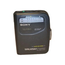 Sony Walkman WM-FX301 Portable Radio Cassette Player Anti-Rolling Tested, Works 