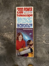 Vintage 200 Power Steven Reflector Telescope Untested