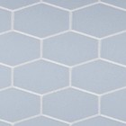 Cruz Bay Studio MKT2872 Long Hex - 11" x 11" Geometric Floor and - Caribbean