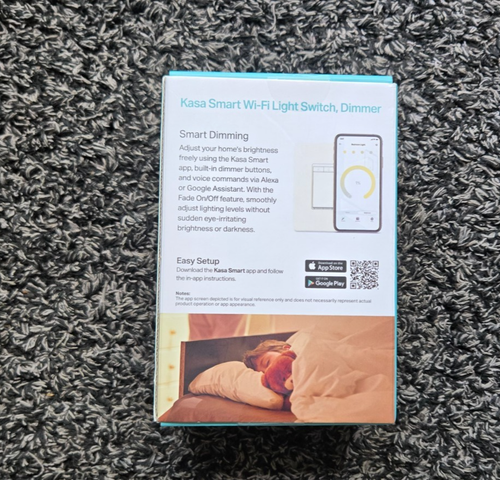 Kasa Smart Dimmer Switch HS220 Single Pole WiFi Switch Alexa Google - Picture 2 of 8