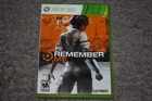 Remember Me (Microsoft Xbox 360, 2013) No Manual