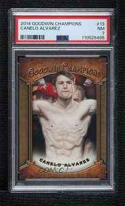2014 Upper Deck Goodwin Champions Canelo Alvarez #13 PSA 7
