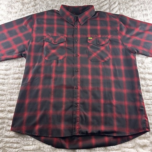 Dixxon Flanell "Griffin" 4X Langarm Button Down - Bild 2 von 9