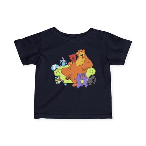 Bear In The Big Blue House Couch Pip Pop Tutter Ojo Treelo Infant Baby T-Shirt - Picture 16 of 19