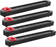 4Pcs Foosball Score Counter - Durable Plastic Scorekeeper for Tabletop Soccer Ga