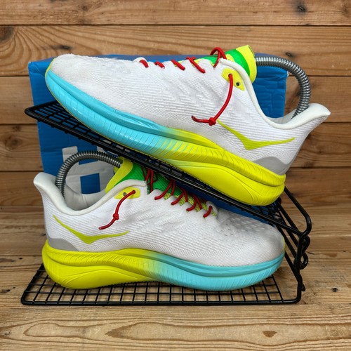 Scarpe da corsa Hoka One One da donna taglia UK 3,5 Mach 6 Ironman giovani bambini - Foto 2 di 13