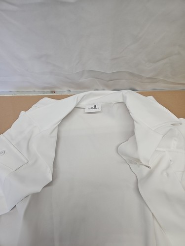 US Navy Women's Short Sleeve White Dress Shirt -Size: 36 -8410-01-152-7622 - Picture 9 of 11