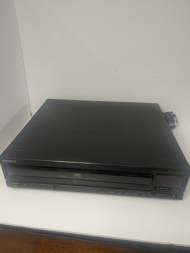 Sony Compact Disc Player CDP-CE500 5 Disc Automatic Working - Picture 1 of 3