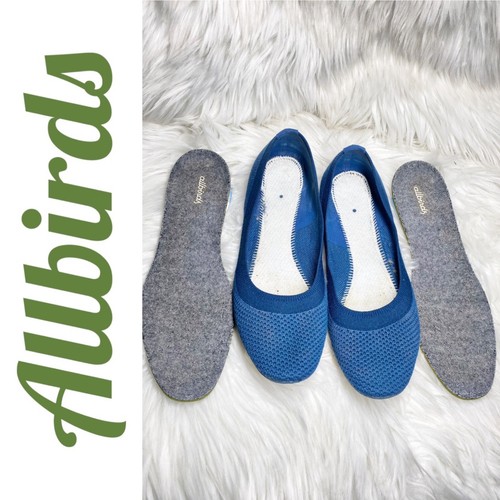 ALLBIRDS TREE BREEZERS BALLERINAS FLACH BLAU DAMEN 9,5 - Bild 5 von 14