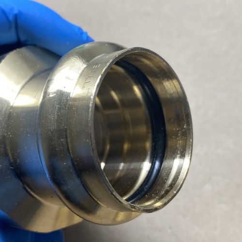 Viega 79145, 1-1/2" Press x 1-1/2" Press Bronze Union - Bild 6 von 18