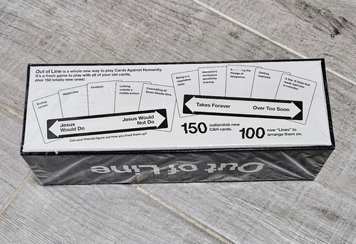 Cards Against Humanity: Out of Line BRAND NEW Sealed Latest Expansion - Picture 2 of 2