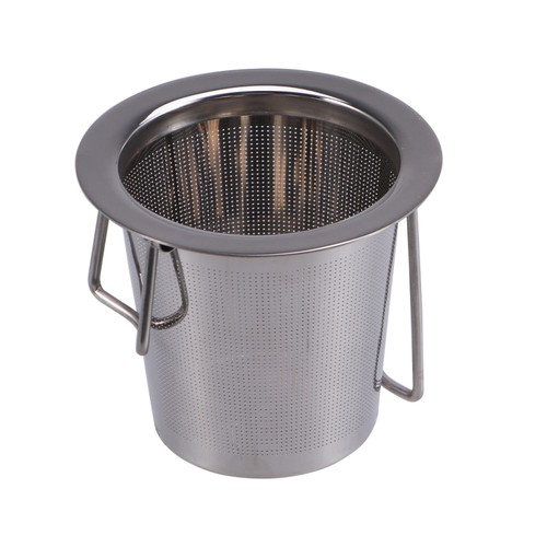 Stainless Steel Tea Infuser Tea Strainer with Foldable Double Handles for - Picture 10 of 11