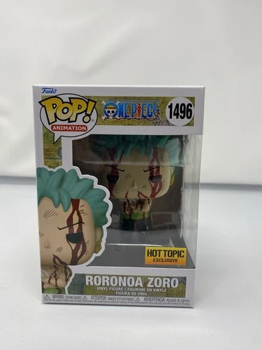FUNKO POP! HOT TOPIC EXCLUSIVE ONE PIECE RORONOA ZORO NOTHING HAPPEN NEW IN BOX