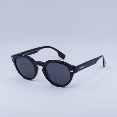 Occhiali da sole Burberry Be4404 300187 nero/grigio scuro 50-23-150 nuovi autentici - Foto 3 di 7
