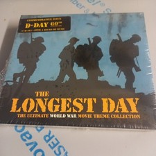The Longest Day The Ultimate World War Movie Theme Collection 2004 Box 4x Cd  