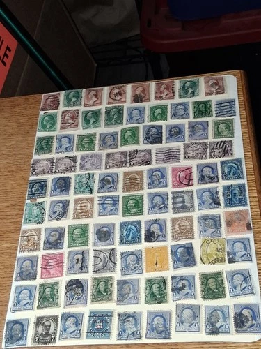 SL 9497/ Used US Stamps 1800's to 1930's or 40's us stamps collections lots