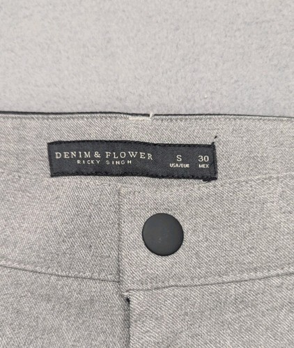 Pantalone uomo denim e fiori taglia 30 small nuovo con etichetta - Foto 2 di 9