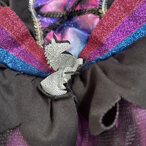 pink and purple halloween costume W Unicorn Accents Cosplay Dress Up Size 6/6xs - Picture 5 of 18