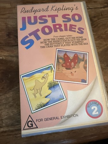 Rudyard Kiplings Just So Stories VHS Box Set NEW IN WRAPPING! Rare Vintage - Picture 3 of 20