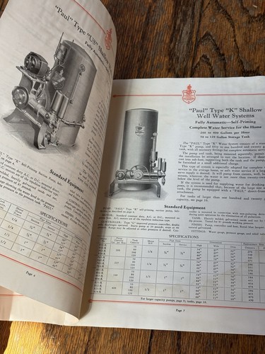 1920s Paul Water Pumps Catalog Fort Wayne IN “Old Oaken Bucket” Advertising - Bild 6 von 6
