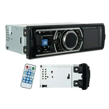 SoundXtreme ST-912BT Single Din Digital Media Player Car Stereo Receiver with Bl